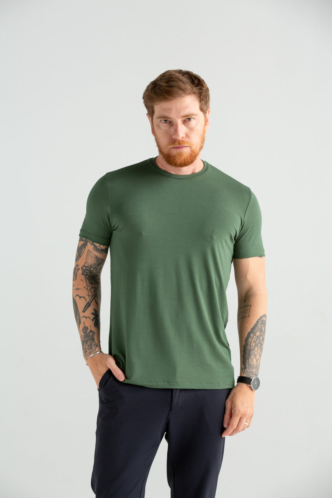 Camiseta Tec Basic 2.0+ verde