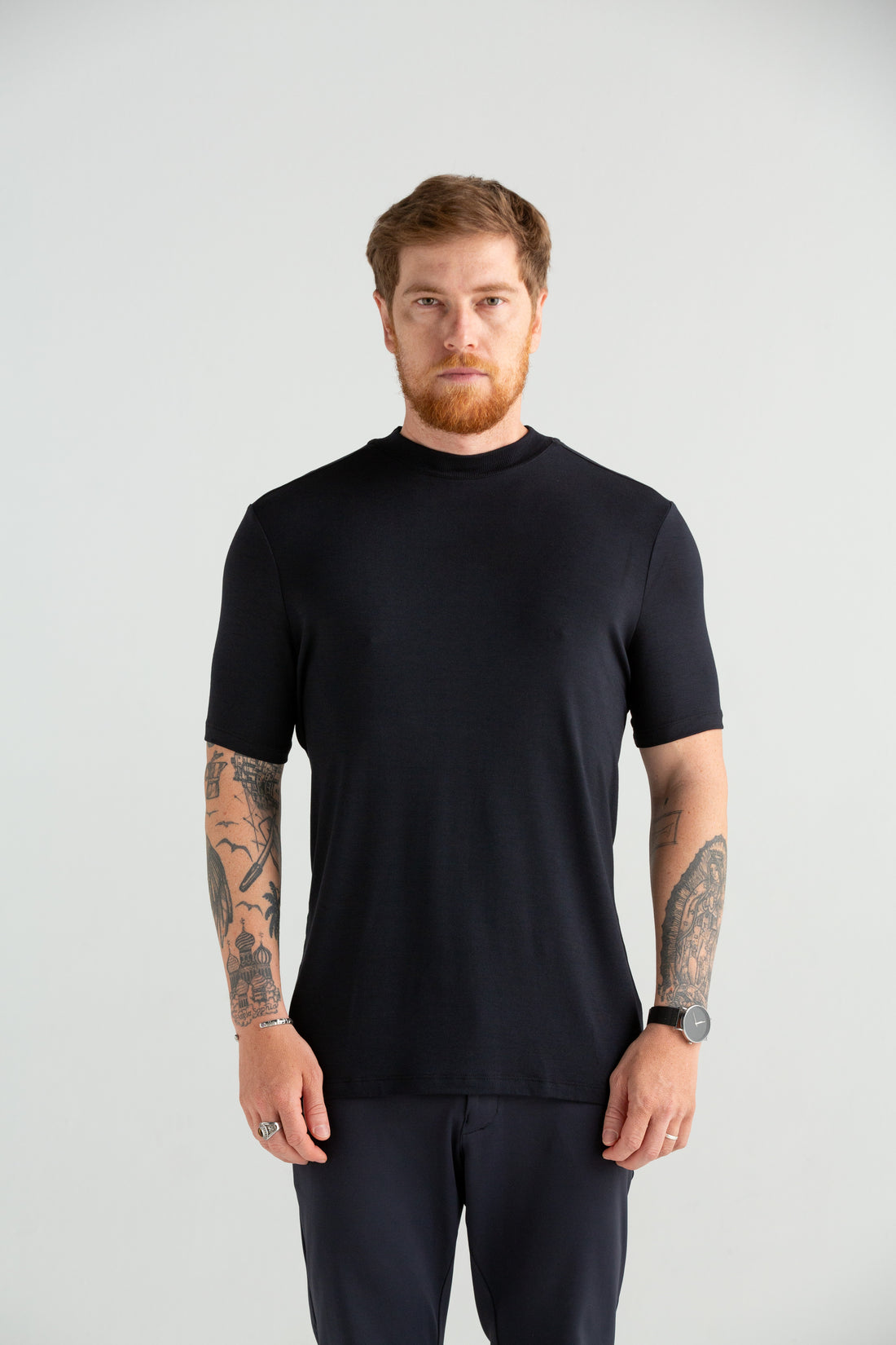 Camiseta Tec Gola Média 2.0+ preto