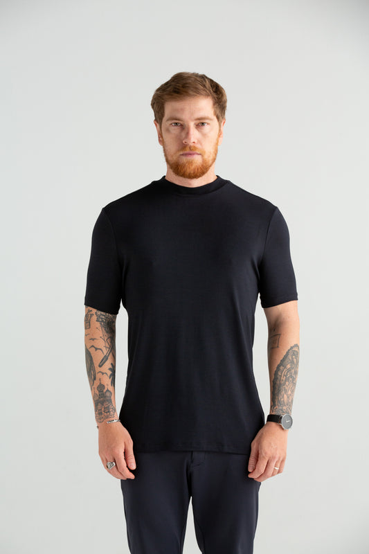Camiseta Tec Gola Média 2.0+ preto
