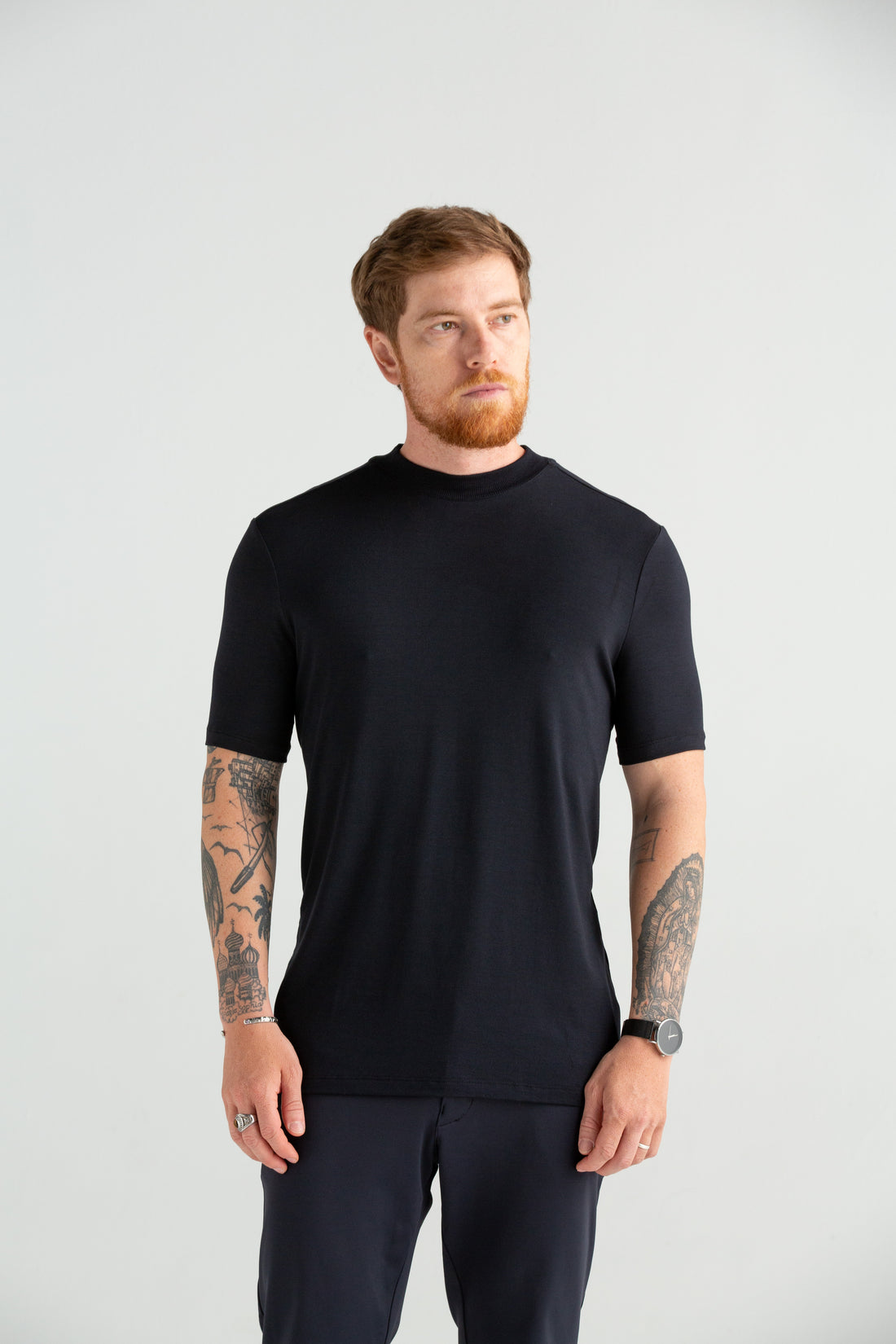 Camiseta Tec Gola Média 2.0+ preto
