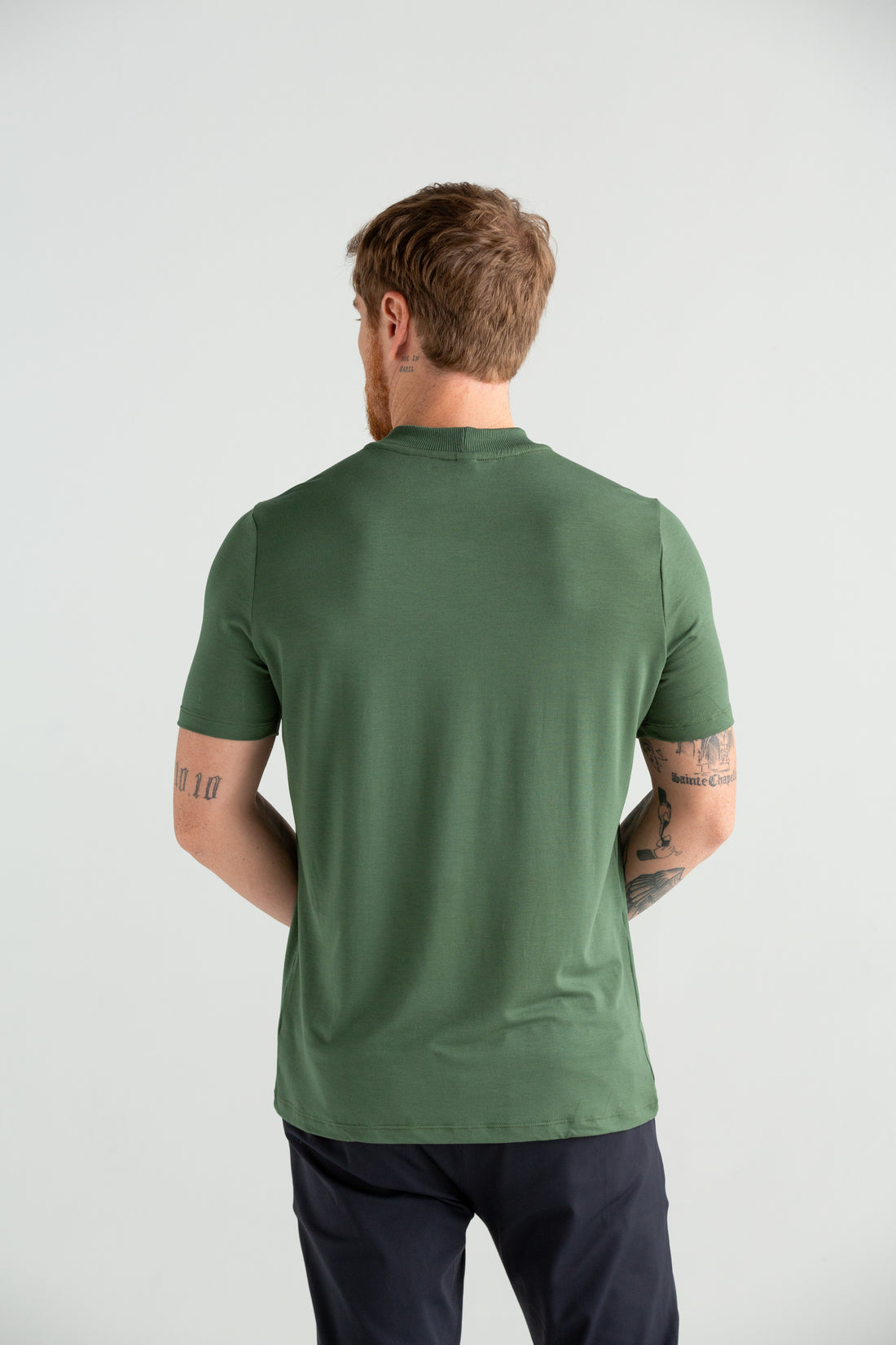 Camiseta Tec Gola Média 2.0+ verde