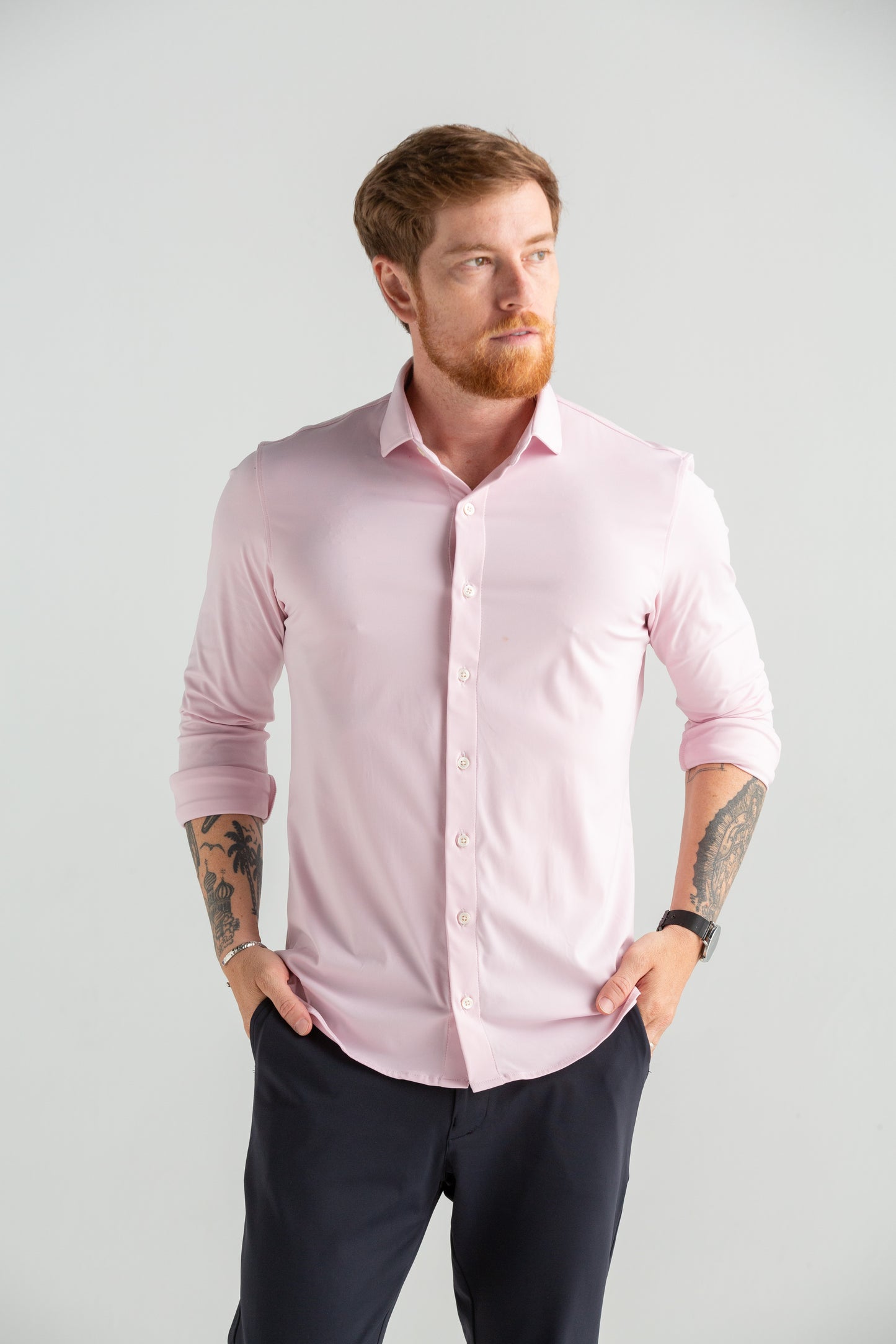 Camisa Social Tec Long