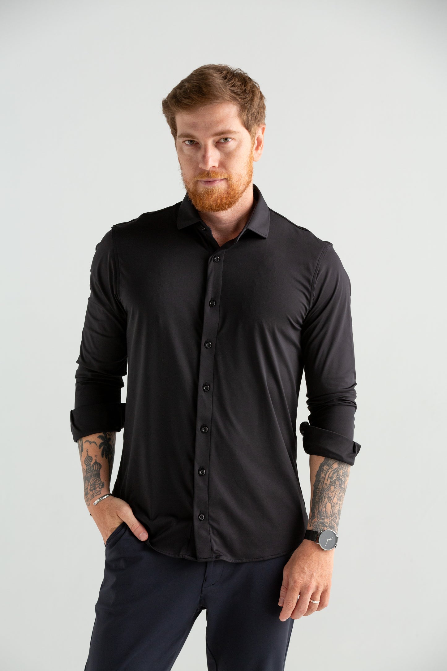 Camisa Social Tec Long