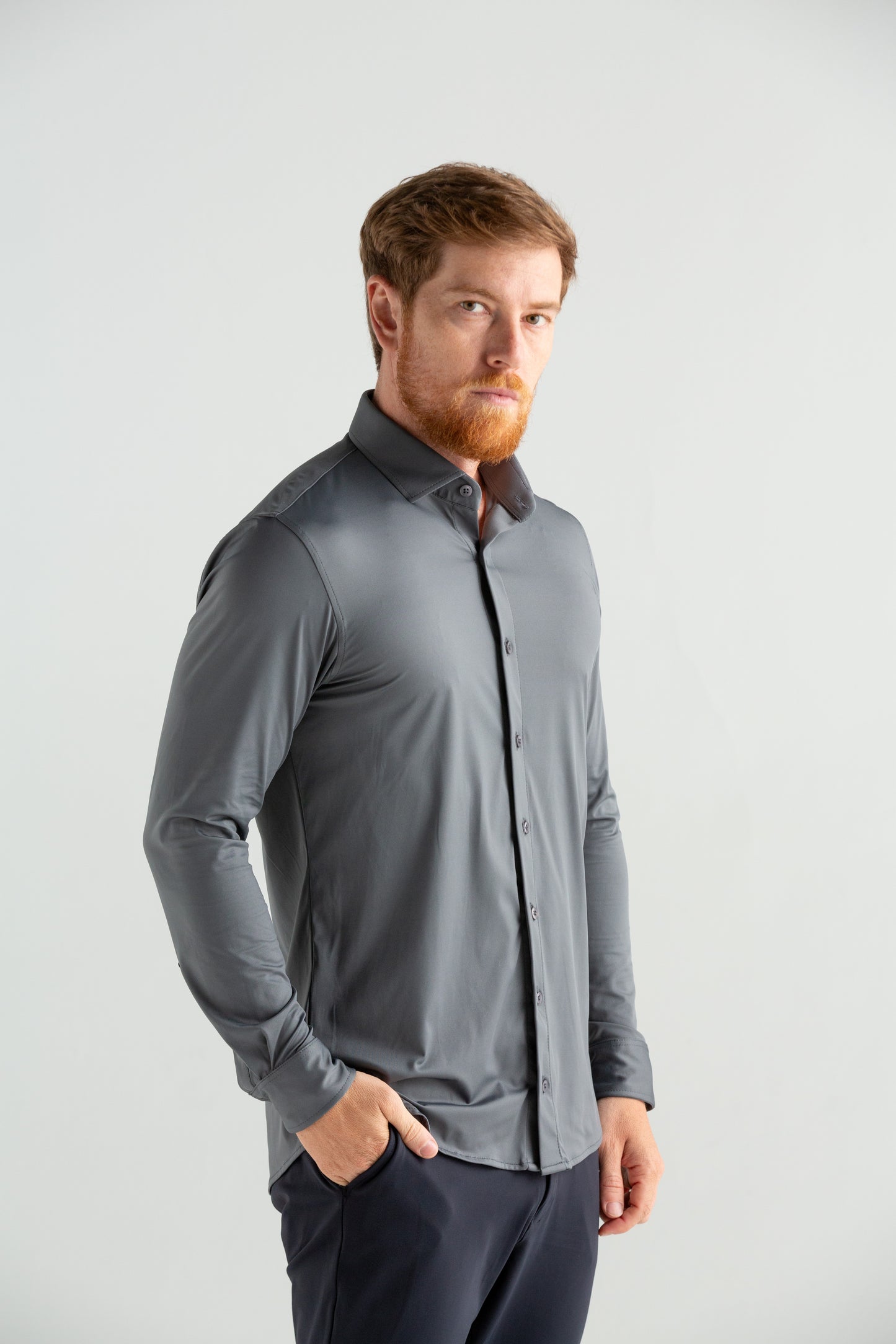 Camisa Social Tec Long