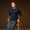 Camiseta Tec Henley Long Sleeve