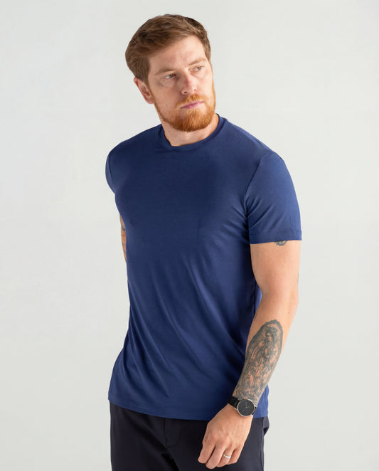 Camiseta Tec Basic 2.0+ azul